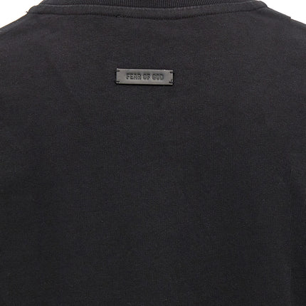 Fear Of God Black Cotton T-Shirt