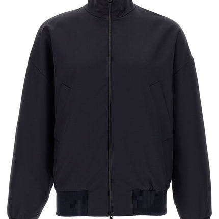 Fear Of God Blue Virgin Wool Full-Length Jacket