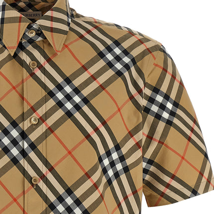 Burberry Beige Cotton Blouse
