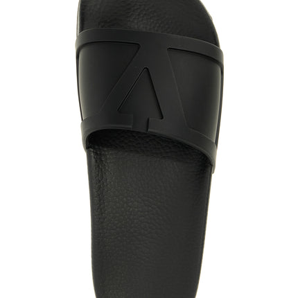 Valentino Garavani Black Plastic Slides