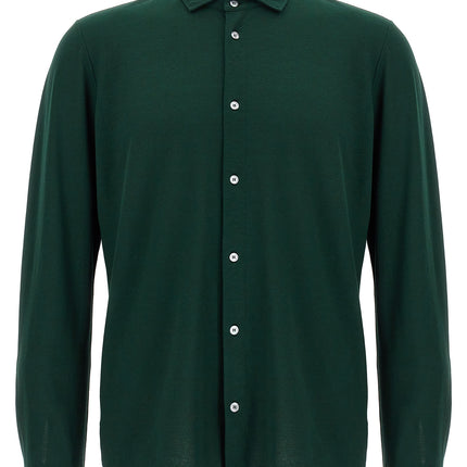 ZANONE Bicolor Cotton Blouse