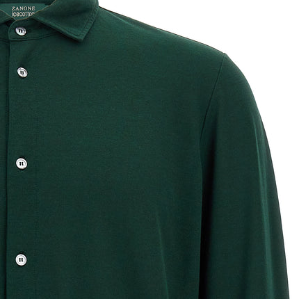 ZANONE Bicolor Cotton Blouse
