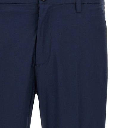 Department 5 Blue Cotton Cropped Pants