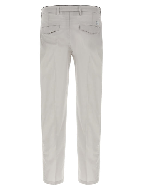 Department 5 Gray Cotton Cropped Pants