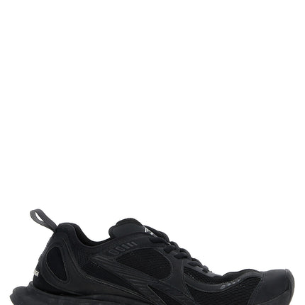 Balenciaga Black Polyester Athletic Sneakers