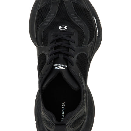 Balenciaga Black Polyester Athletic Sneakers
