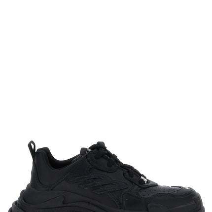 Balenciaga Black Polyethylene Athletic Sneakers