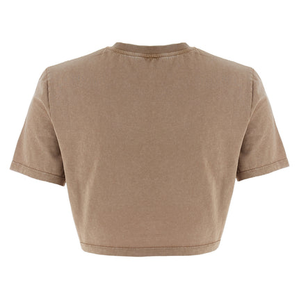 Fendi Brown Cotton T-Shirt