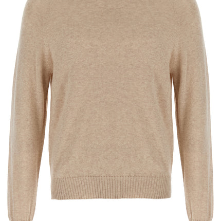 MA'RY'YA Beige Cotton Cardigan