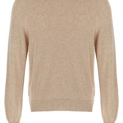 MA'RY'YA Beige Cotton Cardigan