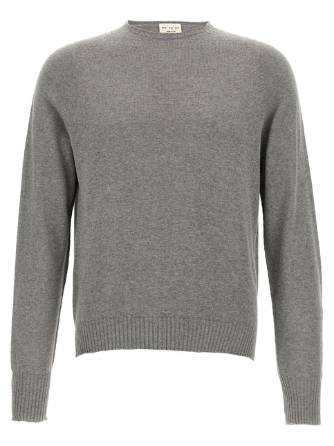 MA'RY'YA Gray Cotton Cardigan