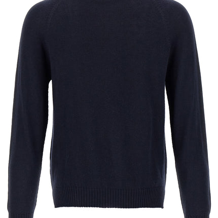 MA'RY'YA Blue Cotton Cardigan