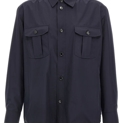 Brioni Blue Silk Jacket