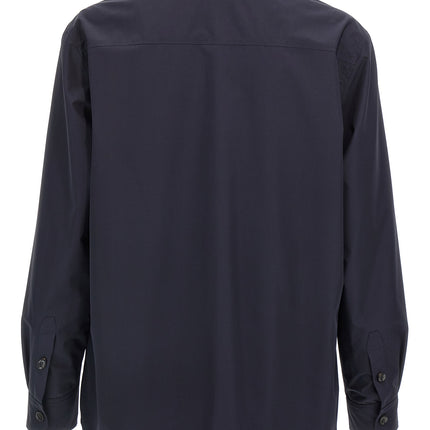Brioni Blue Silk Jacket