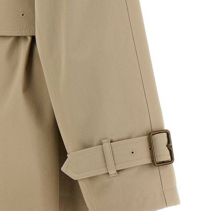 Burberry Beige Cotton Coat