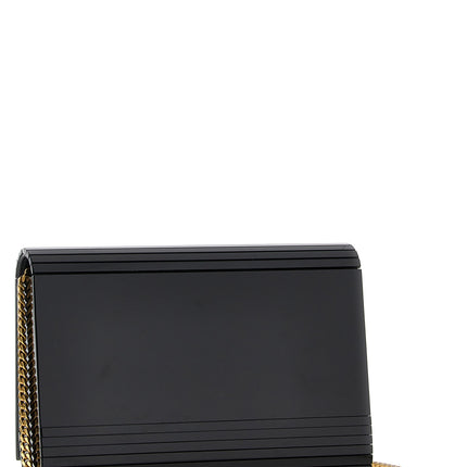 Saint Laurent Black Plexiglass Crossbody Bag