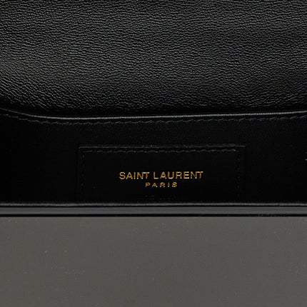 Saint Laurent Black Plexiglass Crossbody Bag