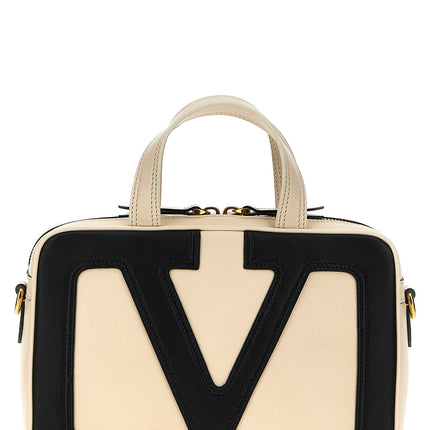 Valentino Garavani Bicolor Lamb Leather Handbag