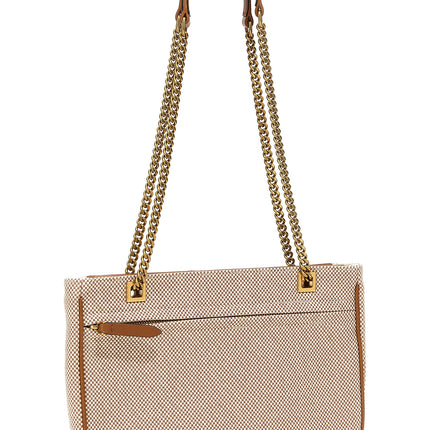Valentino Garavani Beige Cotton Tote Bag