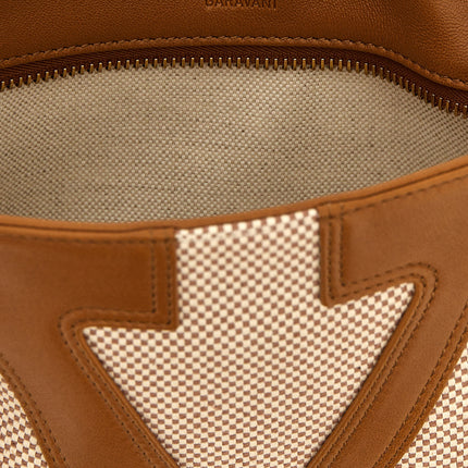 Valentino Garavani Beige Cotton Tote Bag