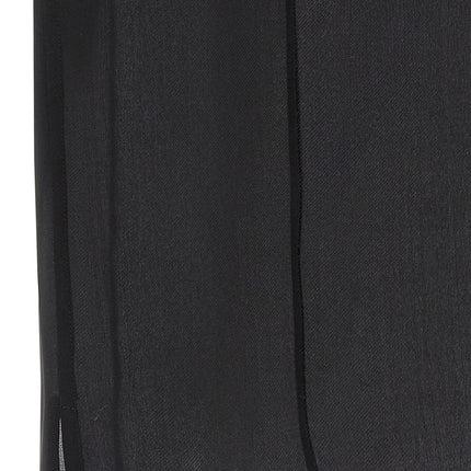 Khaite Black Silk Blouse