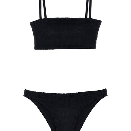 Hunza G Black Polyamide Bikini