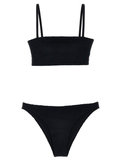 Hunza G Black Polyamide Bikini