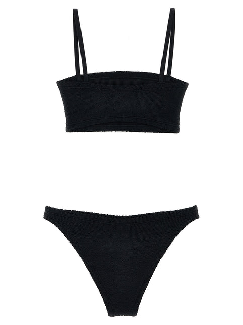 Hunza G Black Polyamide Bikini