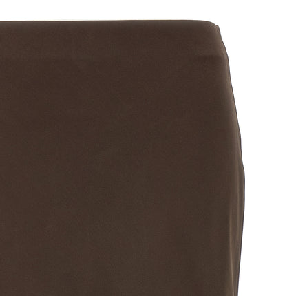 Brunello Cucinelli Brown Acetate Mini Skirt