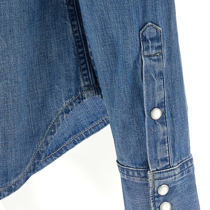 Polo Ralph Lauren Blue Cotton Blouse