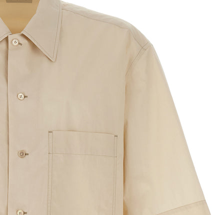Lemaire Beige Cotton Blouse