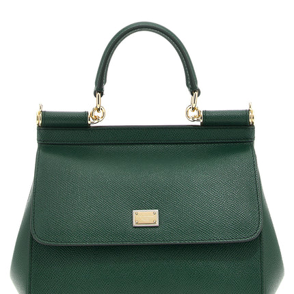 Dolce & Gabbana Bicolor Calfskin Handbag