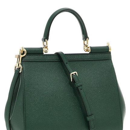 Dolce & Gabbana Bicolor Calfskin Handbag