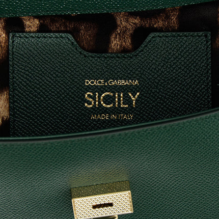 Dolce & Gabbana Bicolor Calfskin Handbag