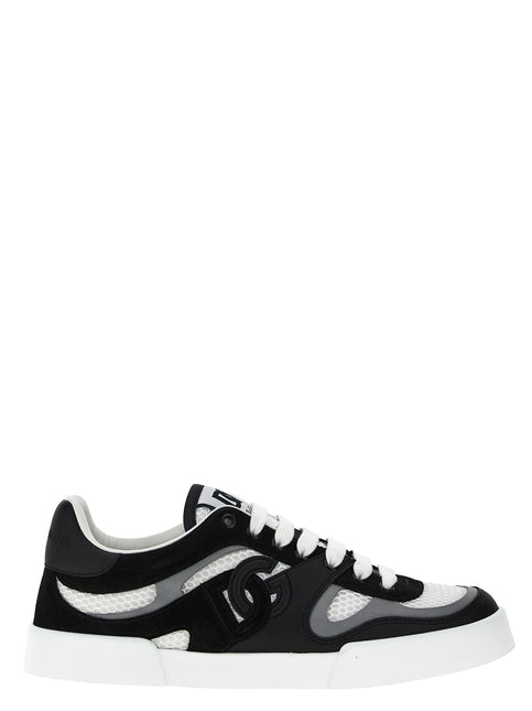 Dolce & Gabbana Bicolor Calfskin Sneakers