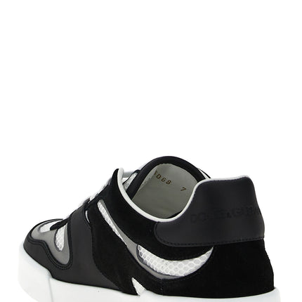 Dolce & Gabbana Bicolor Calfskin Sneakers