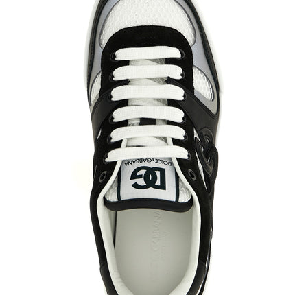 Dolce & Gabbana Bicolor Calfskin Sneakers