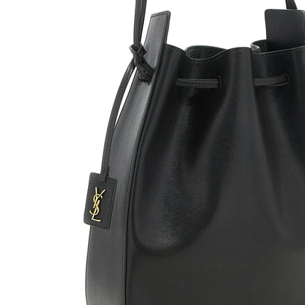 Saint Laurent Bicolor Calfskin Crossbody Bag