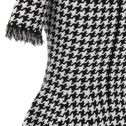 Alexander McQueen Bicolor Viscose Short Dress