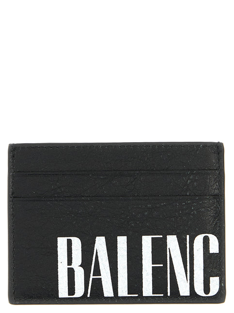 Balenciaga Bicolor Lamb Leather Cardholder
