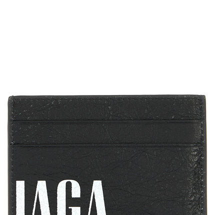 Balenciaga Bicolor Lamb Leather Cardholder