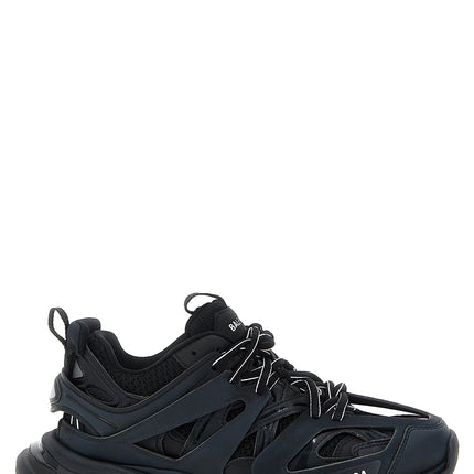 Balenciaga Black Polyethylene Athletic Sneakers