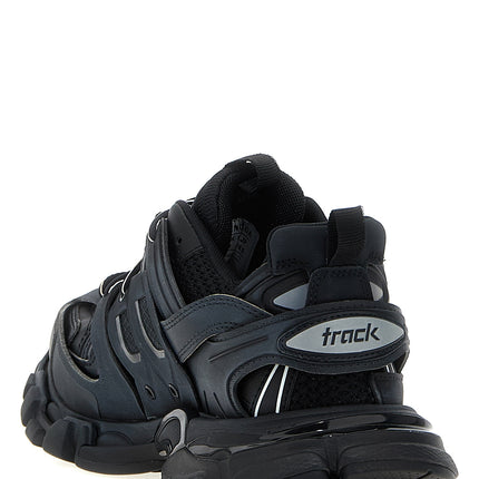Balenciaga Black Polyethylene Athletic Sneakers