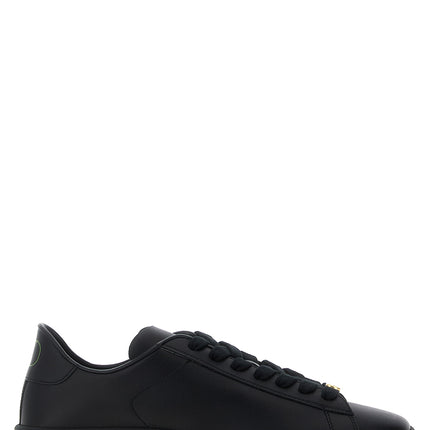 Valentino Garavani Black Calfskin Low Top Sneakers