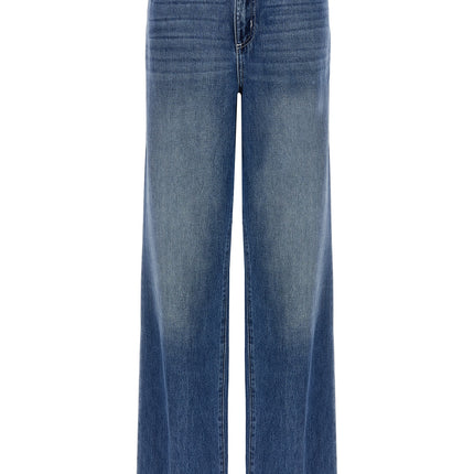 L'Agence Blue Cotton Jeans Denim