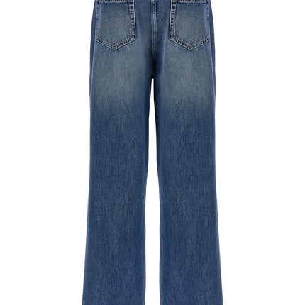 L'Agence Blue Cotton Jeans Denim
