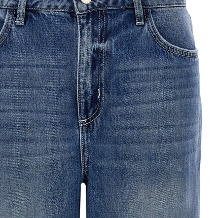 L'Agence Blue Cotton Jeans Denim