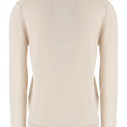 Brioni Beige Cashmere Polo Shirt