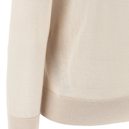 Brioni Beige Cashmere Polo Shirt