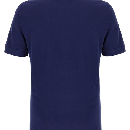 Tom Ford Blue Lyocell Polo Shirt